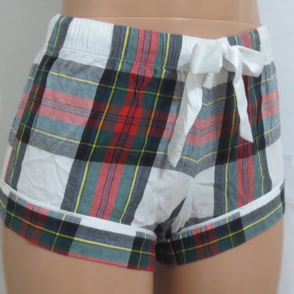 Victoria's Secret Red and Green High Waist Shorts - Picture 4 of 4
